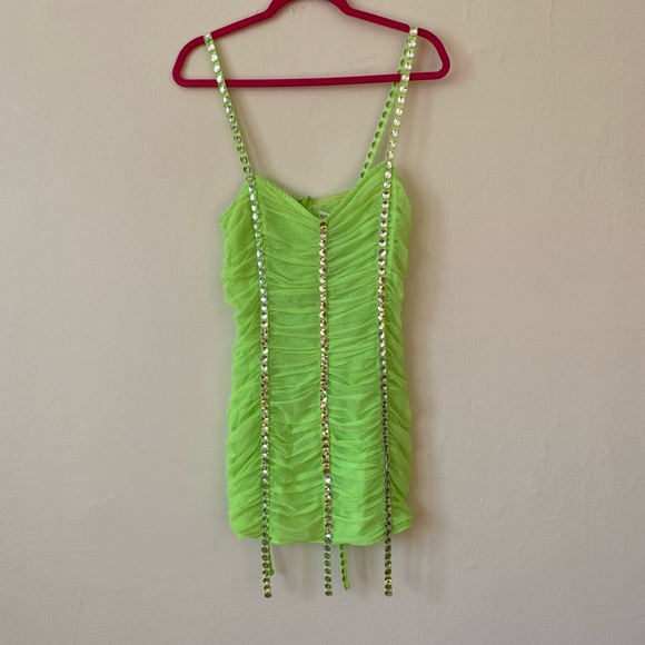 NWT For Love & Lemons Mixtape Mini Dress - Picture 6 of 6